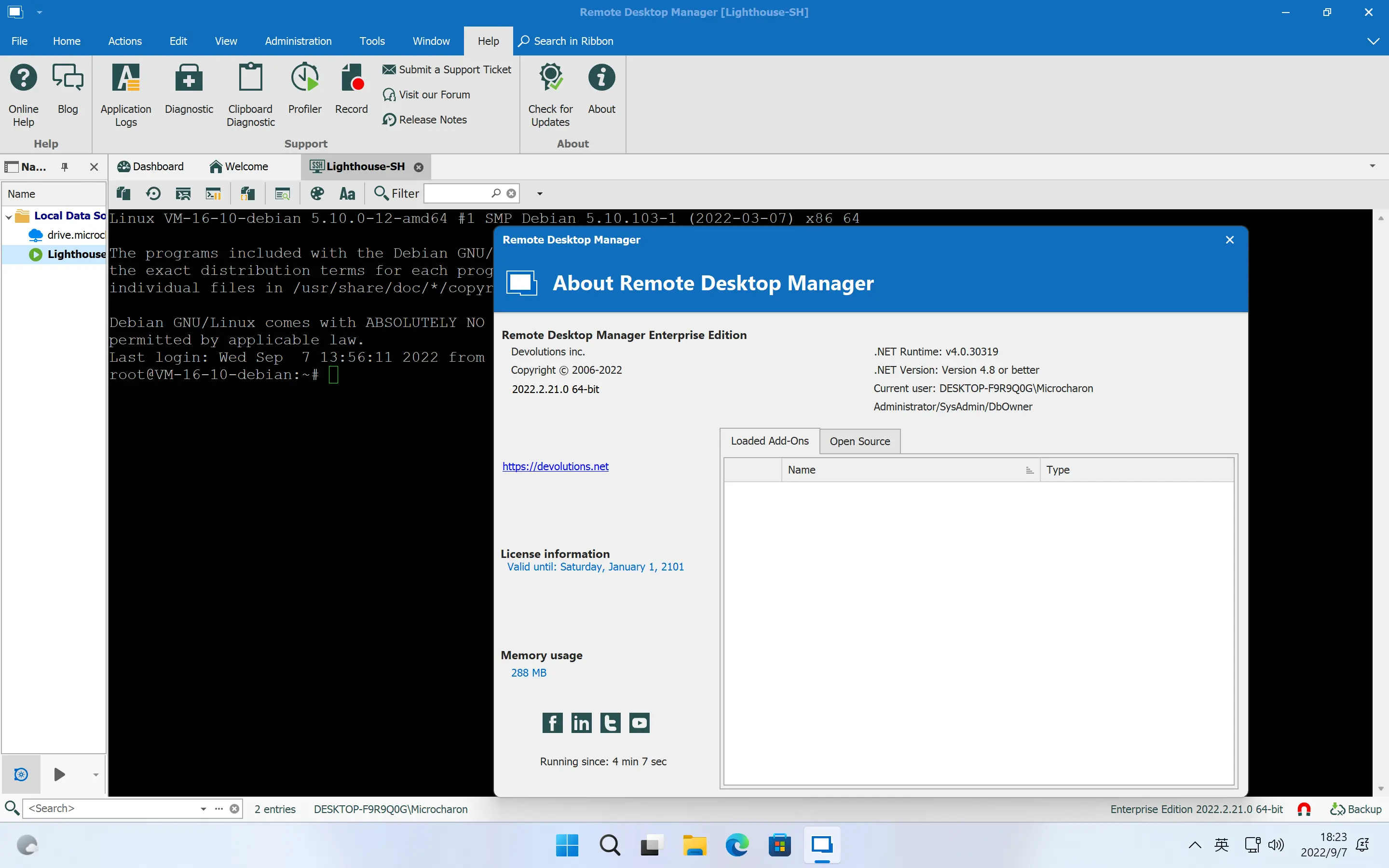 Remote Desktop Manager Enterprise 2022