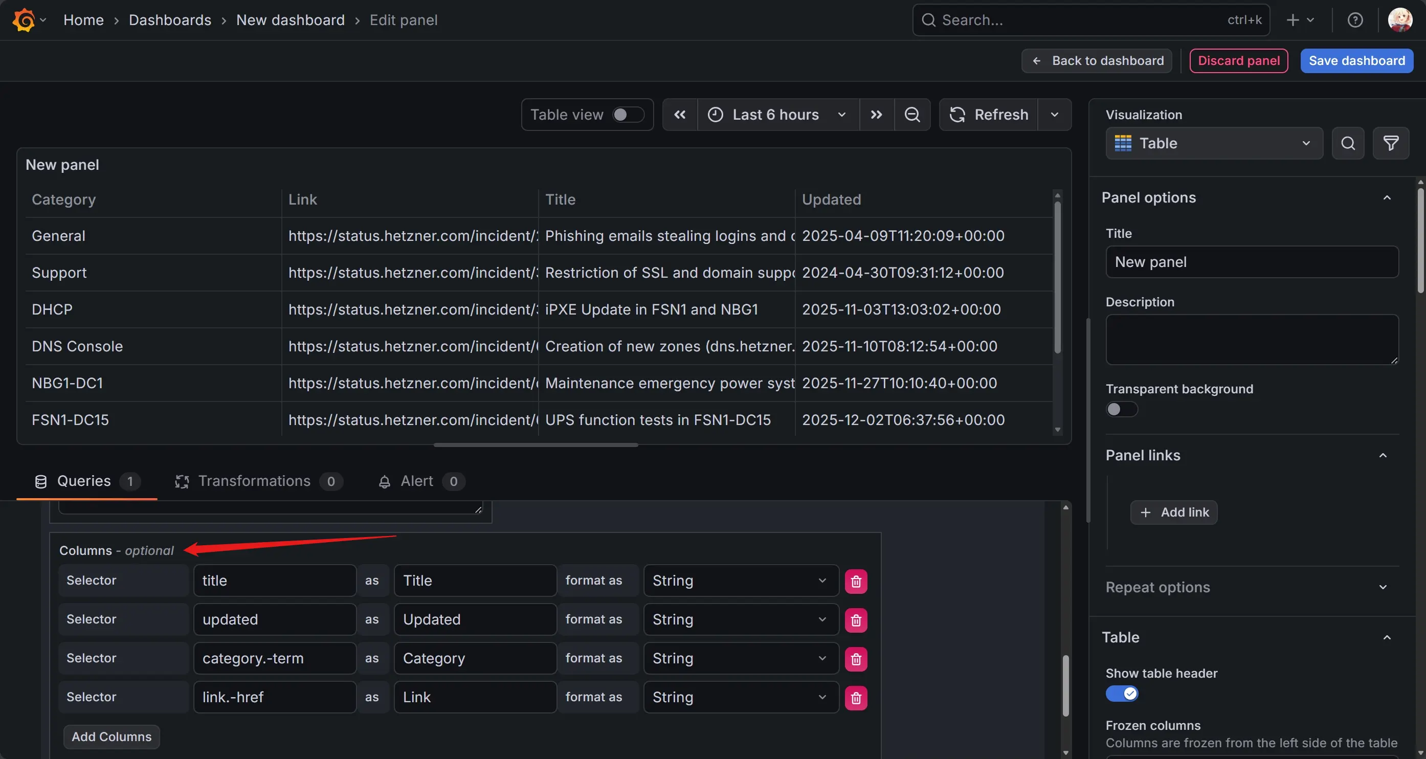 Add Columns Add Columns